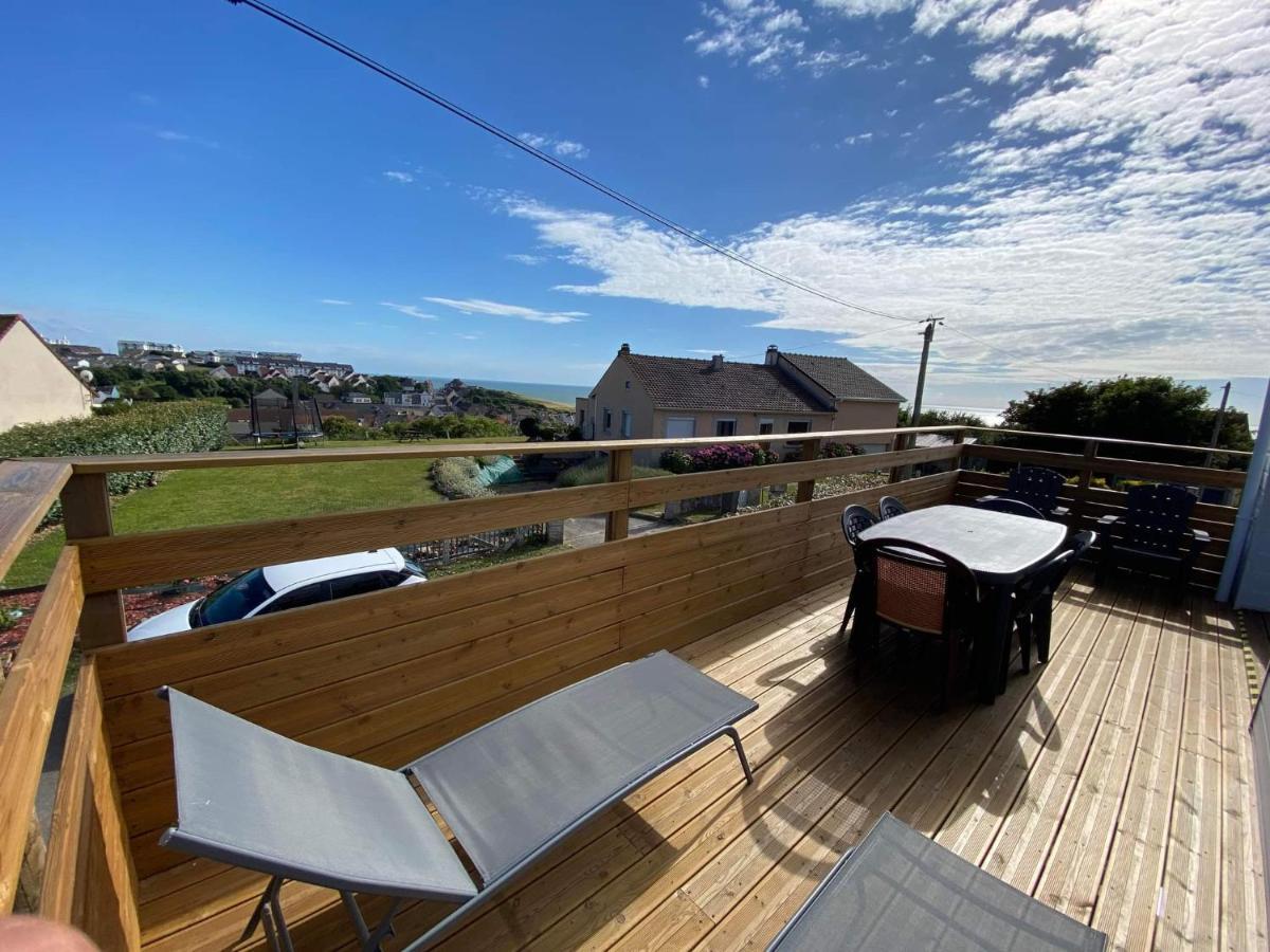 Entre Ciel Et Mer, Maison Neuve Vue Mer Proche De La Plage Équihen-Plage Exterior foto